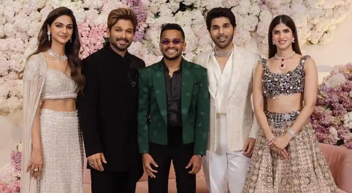 Sparks Fly at Allu Sirish's Reception: A Potential Blockbuster in the Making?