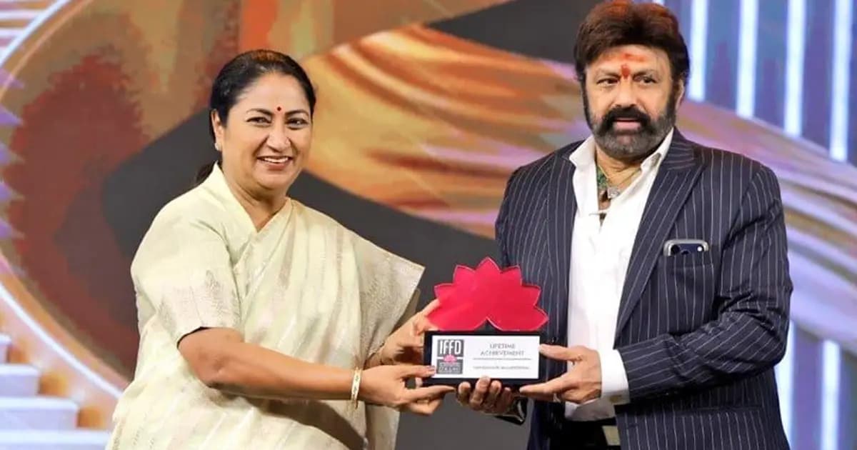 Balakrishna Receives Lifetime Achievement Award at Delhi Festival